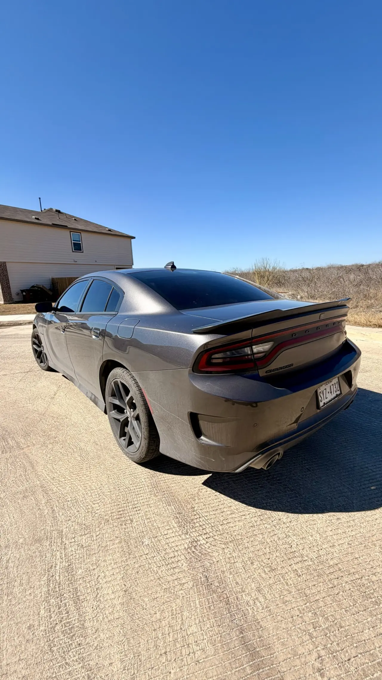Dodge Charger before exterior detail